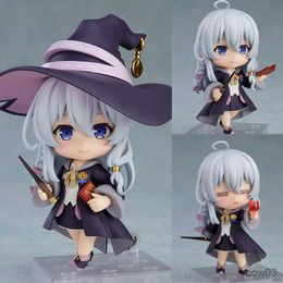 Action Toy Figures 10CM Wandering Witch The Journey of Anime Figure Movable Face Change Cute Version Children's Toy Gift R230710