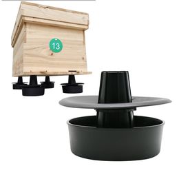 Other Pet Supplies 4 Sets Bee Hive Antiant Bracket Sink Base Tripod Heightened Waterproof Insectproof Feet Beehive Stand Beekeeping Tools 230707