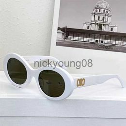 Sunglasses luxury sunglasses for women oval designer sunglasses for men traveling fashion adumbral beach sunglasses goggle 9 colors x0710