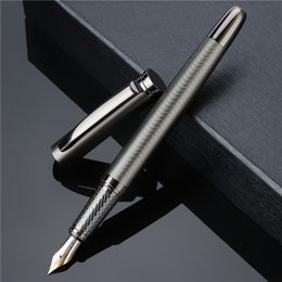 Fountain Pens 1PC High Quality Luxury Ink Nib Pen Gift Box Business Writing Signing Calligraphy Office Stationery Supplies 03924 230707