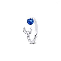 Cluster Rings Moon 925 Sterling-Silver-Jewelry