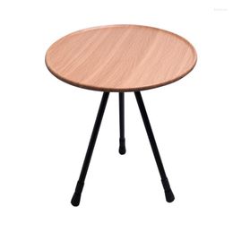 Camp Furniture Adjustable Round Table Camping Lightweight For Travel Hiking BBQ