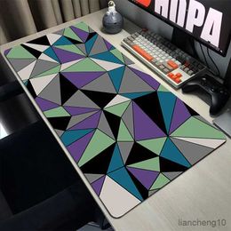 Mouse Pads Wrist Large Mouse Pad Geometric Mousepad XXL Computer Gamer Desk Moused Pad Notebook Office Carpet Waterproof 500x1000mm R230710