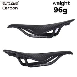 Bike Saddles ELITAONE MTB/Road Saddle Carbon Rail 7*7mm 89g Bicycle Soft Saddles 240x143mm HKD230710