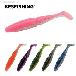 Baits Lures KESFISHING Soft Lures Shad Easy Shiner 2" 2.8" Pesca Isca Leurre Souple Fishing Tackle Free shipping Artificial Silicone Baits HKD230710
