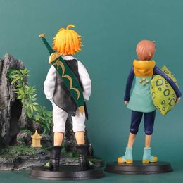 Action Toy Figures 18cm The Seven Deadly Sins Dragon's Judgement Anime Figure Meliodas Harlequin Action Figure Ornaments Collection Model Toys Gift