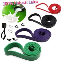 Resistance Bands 41"Resistance Bands Rubber Pull Up bands Strengthen Muscles Loop belt Fitness Power Expander HKD230710