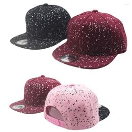 Ball Caps Kids Baseball Graffiti Dot Summer Sun Hats Children Girls Boys Snapback Hip Hop Full Cap