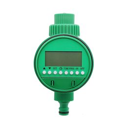 Watering Equipments Automatic Electronic LCD Display Home Solenoid Water Timer Garden Plant Watering Timer Irrigation Controller System 1 Pc 230710
