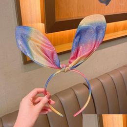 Hair Accessories Gift Party Decorations Adt Children Ear Band Clip Easter Women Hoop Drop Delivery Baby Kids Maternity Dh9Id