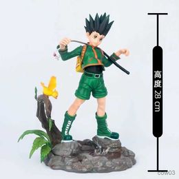 Action Toy Figures Japanese Anime Figure Hunter X Hunter Figure Gon Alluka Figurine Action Figure Collectible Model Toy Gift R230711