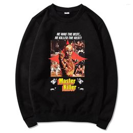 Men's Hoodies 36th Chamber Of Shaolin Movie Winter Men Crew Neck Hoodie Spring/Autumn Sweatshirt Unisex Graphic Sudaderas