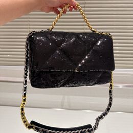 Sequins Chains Bags Designer Brand Bag Totes Cross Body Luxury Handbags Fashion Shoulder High Quality Bag Women Letter Purse Phone Wallet Artwork Plain