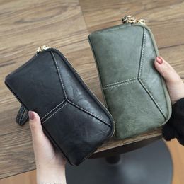 Wallets Women Wallet Pu Leather Long Purses Designer Clutches Female Fashion Card Holder Coin Purse With Zipper