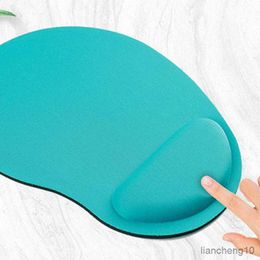 Mouse Pads Wrist Mouse Pad With Wrist Rest For Mat Anti-Slip Wrist Support Wristband Mouse Mat Pad For PC Computer R230711