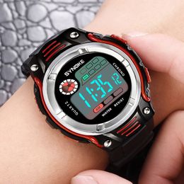 SYNOKE Men's Watches Sports Military LED Digital Watch Fashion Casual Clock Wristwatches Gifts for Male Reloj Mujer Dropshipping
