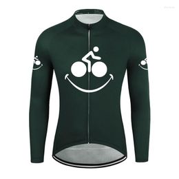 Racing Jackets Funny Cycling Jersey 2023 Men Summer Mountain Bike Clothing Quick-Dry Road Bicycle Shirts Uniform Breathable Long Jacket