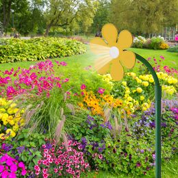 Watering Equipments Crazy Flower Garden Sprinkler 720 Rotating Yard Sprinklers Funny Dancing Daisy Lawn Watering for Garden Yard Decoration 230710