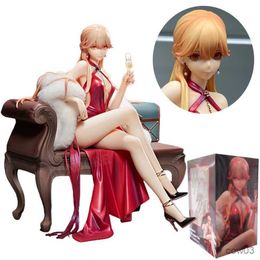 Action Toy Figures 19cm Girls Frontline Groza Dinner Dictator Sexy Anime Figure Best Offer Action Figure Adult Model Doll Toy Gift R230711