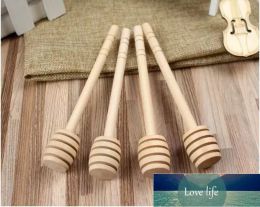 15 cm Stirrer Wooden Honey Spoon Stick for Honey Jar Long Handle Mixing Stick Honey Dipper Party Supply Quality