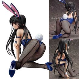 Action Toy Figures 23cm To Love-Ru Darkness Kotegawa Bunny Girl Anime Figure FREEing Kotegawa Action Figure Collectible Model Toys R230711