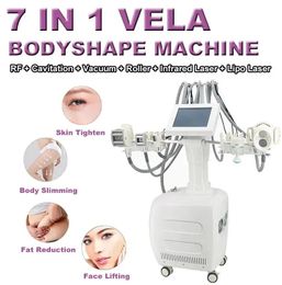 Powerful V10 slimming Roller Diode Buttock Machine Fat Removal Vela Body Shaping Weight Loss 40k Cavitation Arm Leg Cellulite Reduce beauty equipment