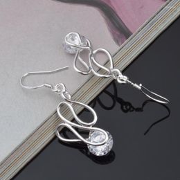 Dangle Earrings BABYLLNT 2023 Style 925 Sterling Silver Zircon Crystal Woman Charm Jewelry Gifts