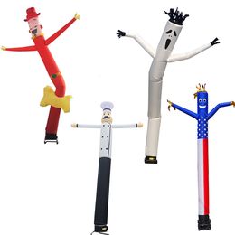 Sand Play Water Fun Inflatable Sky Dancing Tube Man Ghost Chef Outdoor Waving Air For Advertising Celebration Without Fan Blower 230711