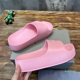 Sandal Designer Women Platform Sandal Slippers Fashion Thick Bottom Slip On Slides Mule Track Shoe