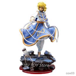 Action Toy Figures Anime 33cm Hunter x Hunter Kurapika Gon Action Figure Toy Game Statue Collection Model Doll R230711