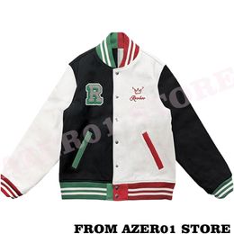 Jeans Ranboo Fashion New Varsity Jacket Dream Team Smp 3d Print Jacket Winter Hoodies Men/women Baseball Uniform Streetwear Sweatshirt