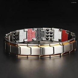 Link Bracelets Trendy Weight Loss Energy Magnets Jewellery Slimming Bangle Twisted Magnetic Therapy Bracelet Healthcare