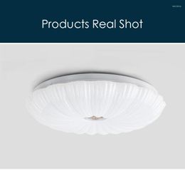 Ceiling Lights VIPMOON 220V Scallop Shape LED Lamp For Modern Aesthetics Ceil Light 48W White/Warmwhite/Natural Dimmable Bedroom