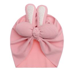 Children Kid Warm Soft Plush Cartoon Rabbit ear Hat Earmuff Cute Girl Boy Winter Hats Baby Birthday Party Costume Fancy Dress Hat