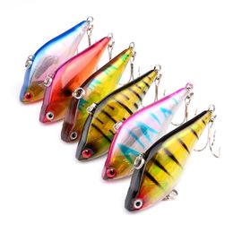 NEW Shallow Sinking Plastic VIB Bait 13g 6cm lifelike fishing lure Vibration Crank baits Fishing tackle244h