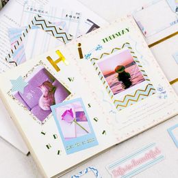 Gift Wrap 1pack Po Frame Sticker Pack DIY Scrapbook Stickers Letter Diary Personalised Hand Book