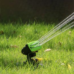 Watering Equipments Garden Irrigation Sprinklers 180 Degree Rotating Automatic Watering System Garden Sprayer Nozzle Lawn Sprinkler Agriculture Tool 230710
