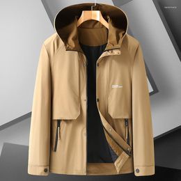 Men's Jackets Arrival Fashion Coat Spring And Autumn Season Oversized Hooded Casual Jacket Plus Size 2XL 3XL 4XL 5XL 6XL 7XL 8XL
