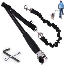 Dog Collars Bike Leash Bicycle Exerciser For Exercising Training Jogging Cycling Easy Installation Removal Hand Free Rope