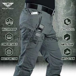 Others Apparel Tactical Pants Men Military Waterproof Wearresistant Cargo Army Trousers Outdoor Multipocket Combat Work Joggers Big Size 6XL x0711