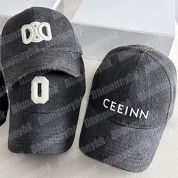 Cowboy Jeans Baseball Caps Black Denim Washing Designer Ball Cap Men Women Sport Blending Ce Sunhats Running Designers Bucket Hat Beanies