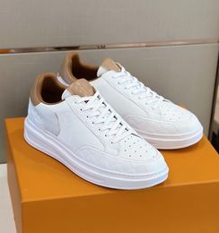 Fendyity Bevety Luxury Fendyitys Hils Sneakers High quality Shoes Top Mens White Black Leather Technical Casual Walking Famous Rubber Lug Sole Party Wedding Runner