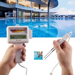 PH Meters 2 In 1 PH Chlorine Meter Tester Water Quality Testing Portable PH/CL2 Device for Swimming Pool Aquarium 230710