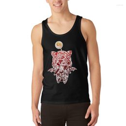 Men's Tank Tops Final Fantasy Moogle-verse (red) Top T-shirt Sports Gym Clothing Men