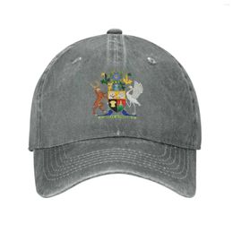 Ball Caps Queensland Government Logo Printed Graphic Brand High-quality Denim Cap Knitted Hat Baseball