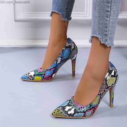 Dress Shoes Aphixta 2023 Spring Popular Shoes Women's Pump 394 inches High Thin High Heels Wedding Office Ins Style Party Shoes Super Large Size 50 Z230711