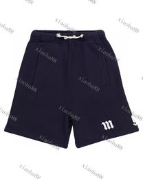 Kinder Shorts Jungen Hosen Sommer Welle Brief Baby Lässig Bequem Flut Niedliche Teen Mädchen Hose Alphabet Kinder Fünf-Punkte Sport-Shorts 2023 Neu Blau