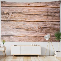 Tapestries 3D Vintage Wood Board Tapestry Wall Hanging Background Dorm Decor Wall Carpet Farmhouse Decor Blanket Wall