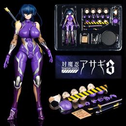 Action Toy Figures 16cm Taimanin SECOND AXE Asagi Anime Figure Rocket Boy Asagi Action Figure Collectible Model Doll Toys R230711