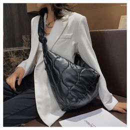 Evening Bags PU Shoulder Corssbody Large Capacity For Women Zipper Fashion Female Cotton Design Travel Cross Body Bag